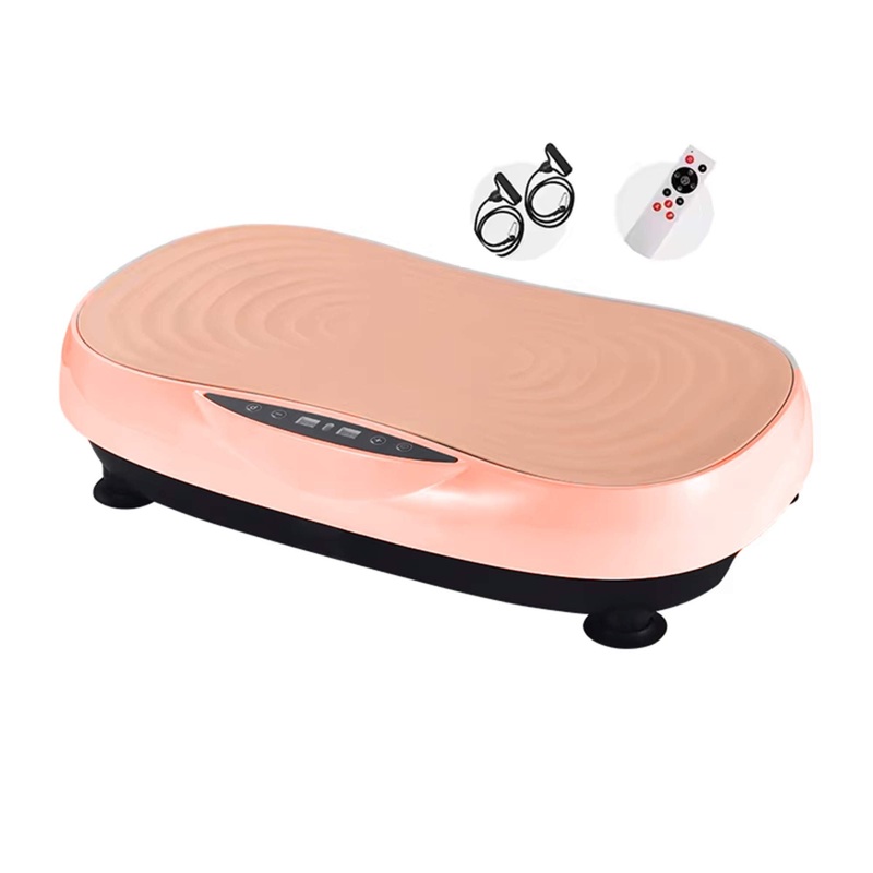 Social Hike Vibration Plate Machine – Vibrating Exercise Platform Pink