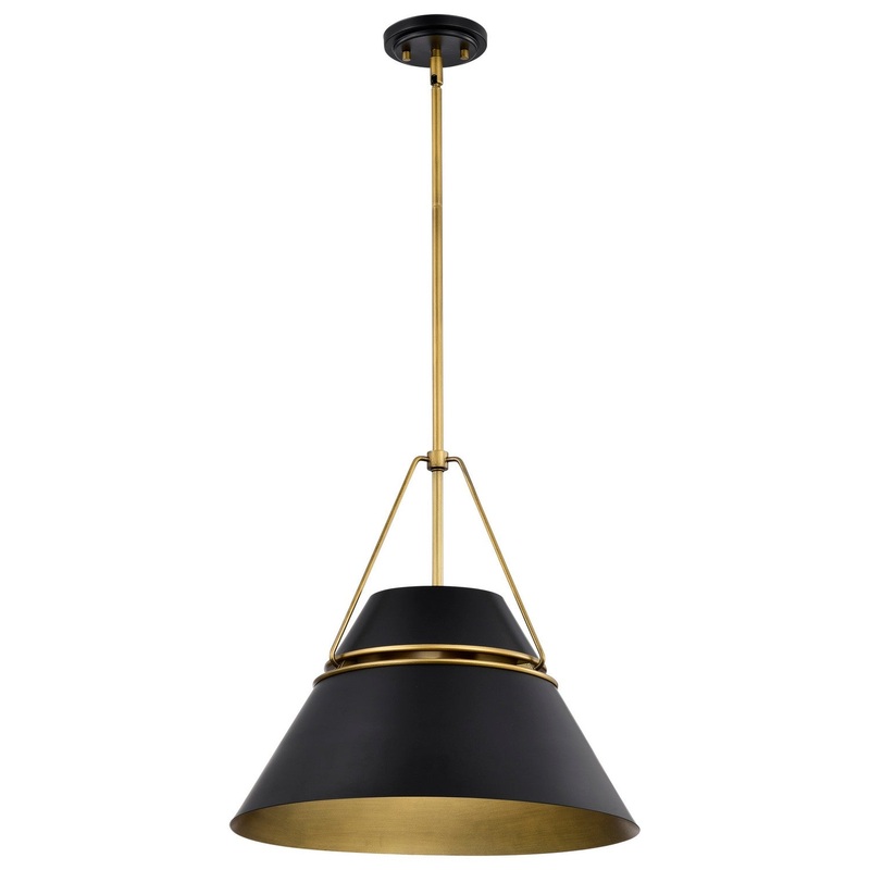 Three Light Pendant from the Adina Collection in Matte Black Finish by Nuvo Lighting