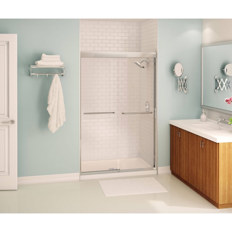 Aura Sliding Shower Door 40-44 x 71 in. 6 mm