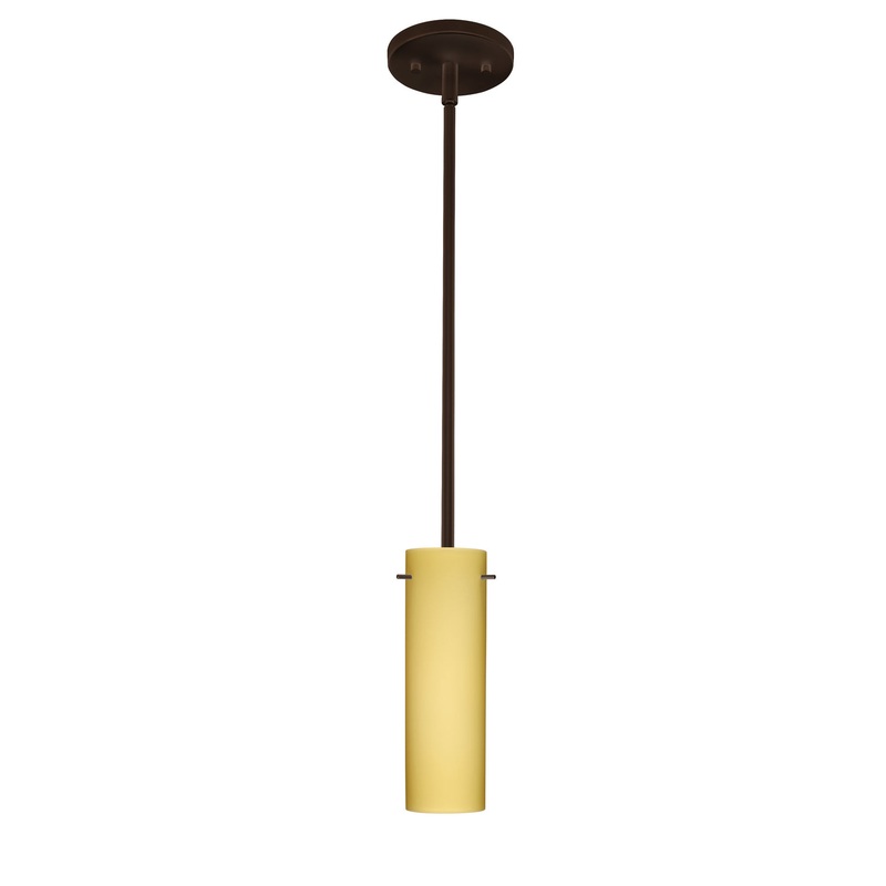 Besa 1TT-4930VM-MED-BR Copa One Light Pendant Bronze (Discontinued)