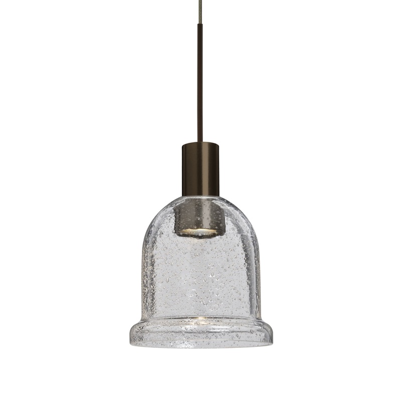 Besa 1XC-KIBACL-LED-BR Kiba LED Pendant Bronze