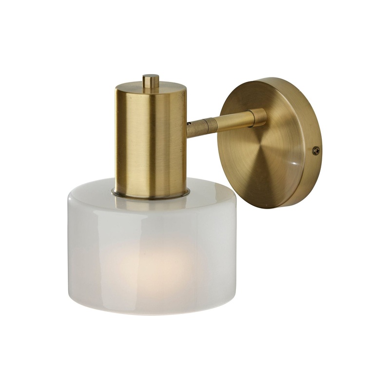 Rhodes Wall Lamp Antique Brass