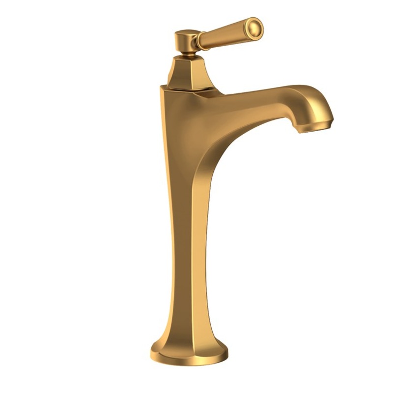 Vessel Faucet Metropole 1 Lever ADA Satin Bronze PVD 1.2 Gallons per Minute Faucet Height 11 Inch