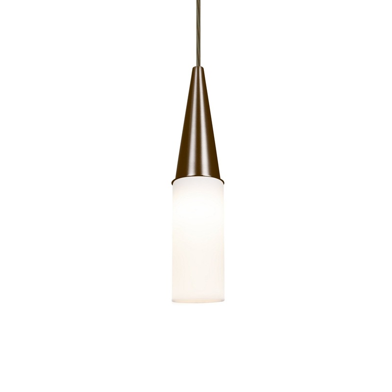 Besa 1JC-METRO12-BR Besa Metro 12 Pendant One Light Pendant Bronze