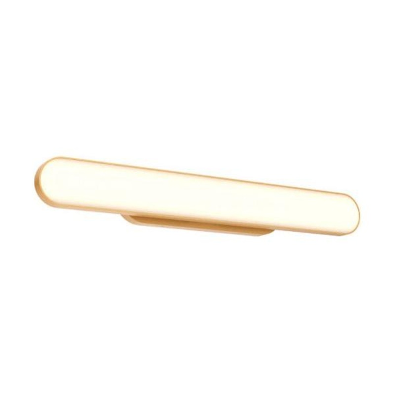 32″ Adjustable Oblong Vanity Gold