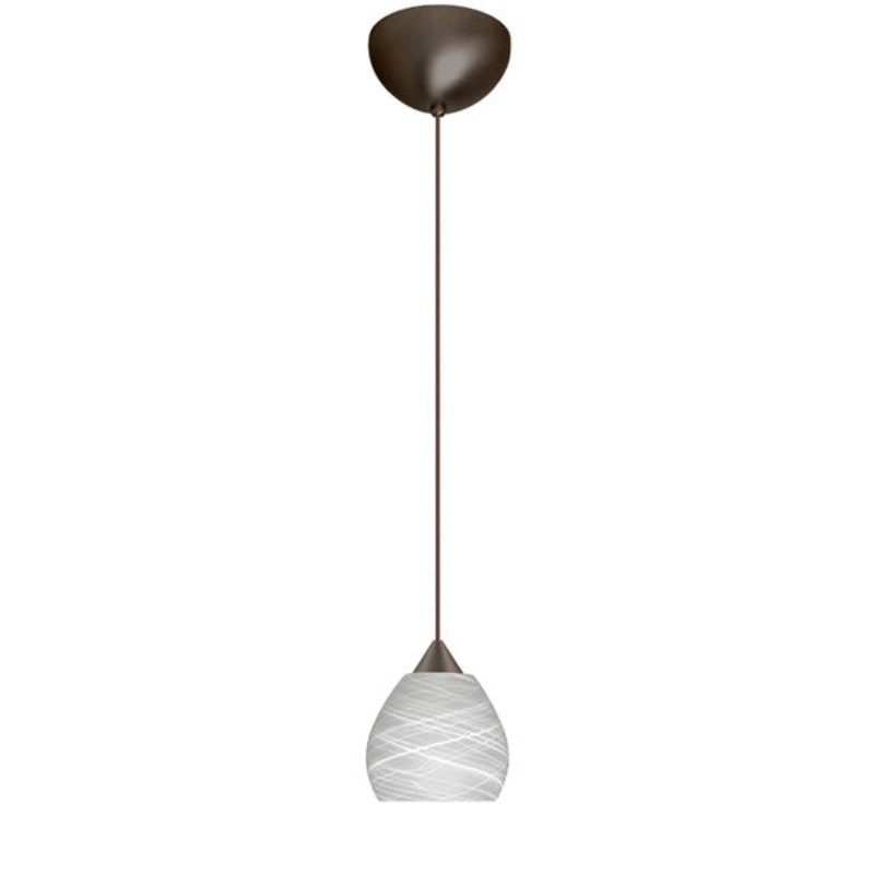 Besa 1XC-560560-BR Tay Tay One Light Pendant Bronze