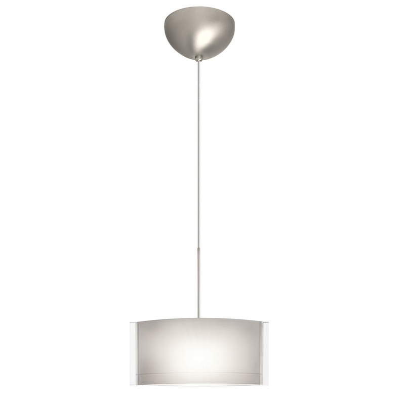 Besa 1XC-673006-LED-SN Jodi One Light Pendant Satin Nickel (Discontinued)