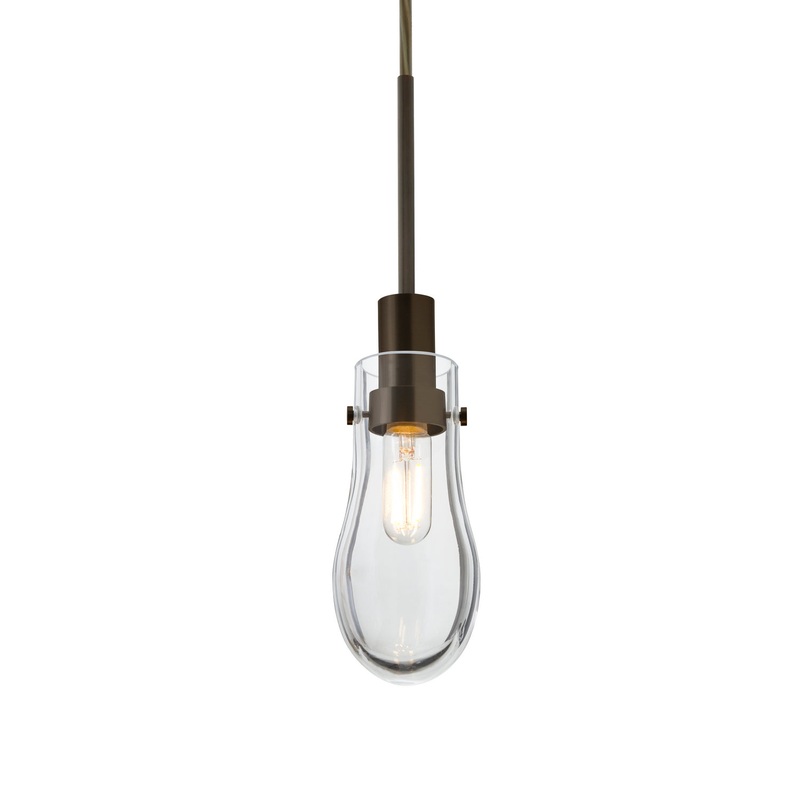 Besa J-WISHCL-BR Wish One Light Pendant Bronze