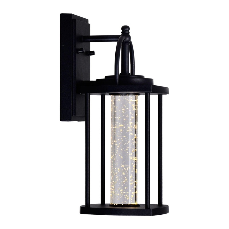 Greenwood Outdoor Wall Light Black