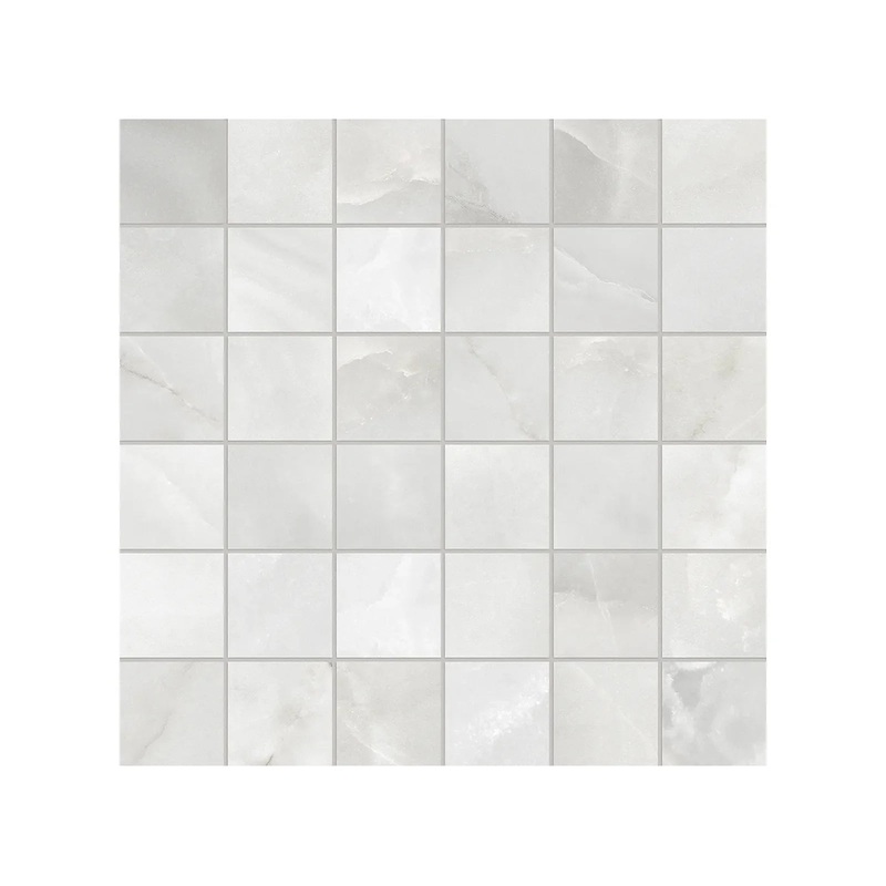 2″ x 2″ La Marca Onyx Honed 36 Piece Porcelain Mosaics. 1 Sheet = .96 Sf. (68-473) Nuvolato 2″ x