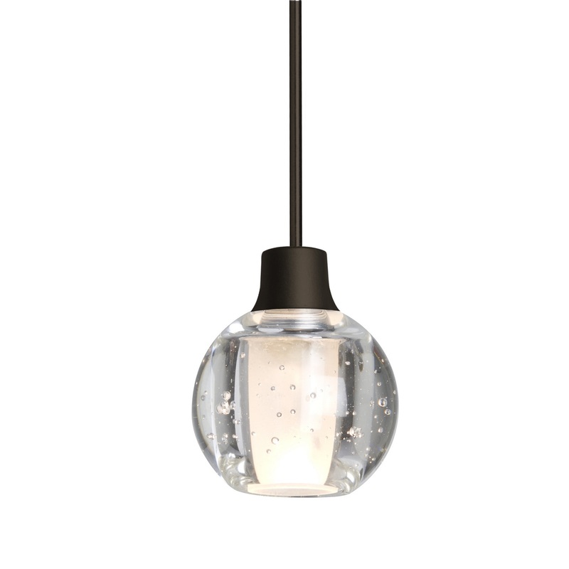 Besa 1XT-BOCA3BB-BR Boca 3 One Light Pendant Bronze