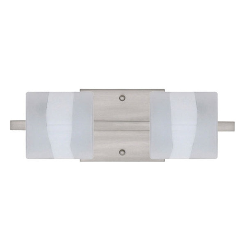 Besa 2WS-787399-SN Paolo Two Light Wall Sconce Satin Nickel
