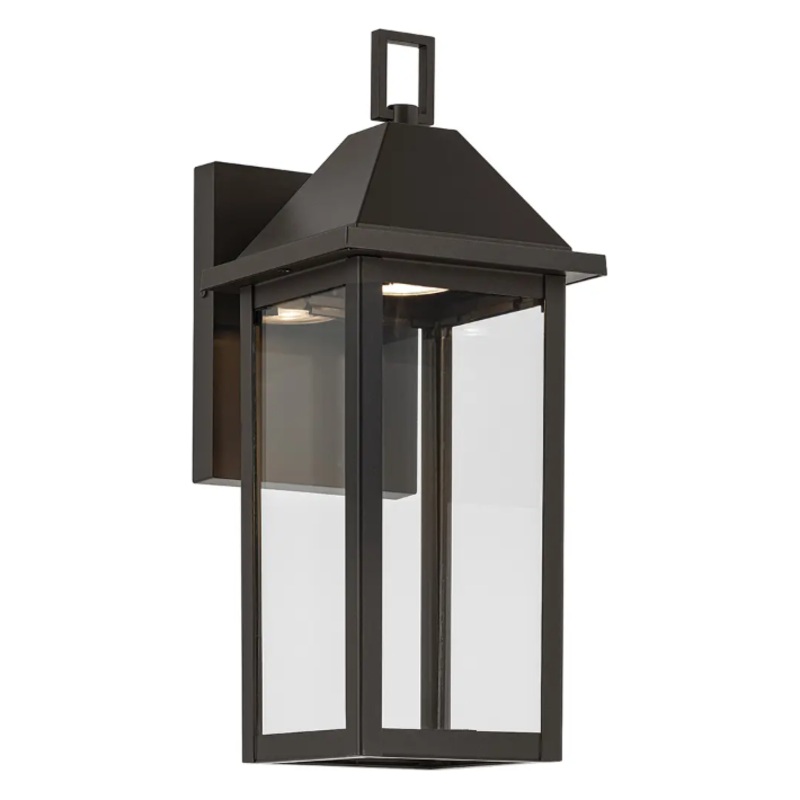 Prin 14″ 1-Light Outdoor Wall Light Olde Bronze Dark Sky Compliant