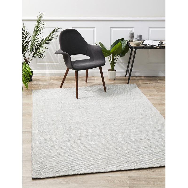 Allure Sky Cotton Rayon Rug by Rug Culture – 280X190CM