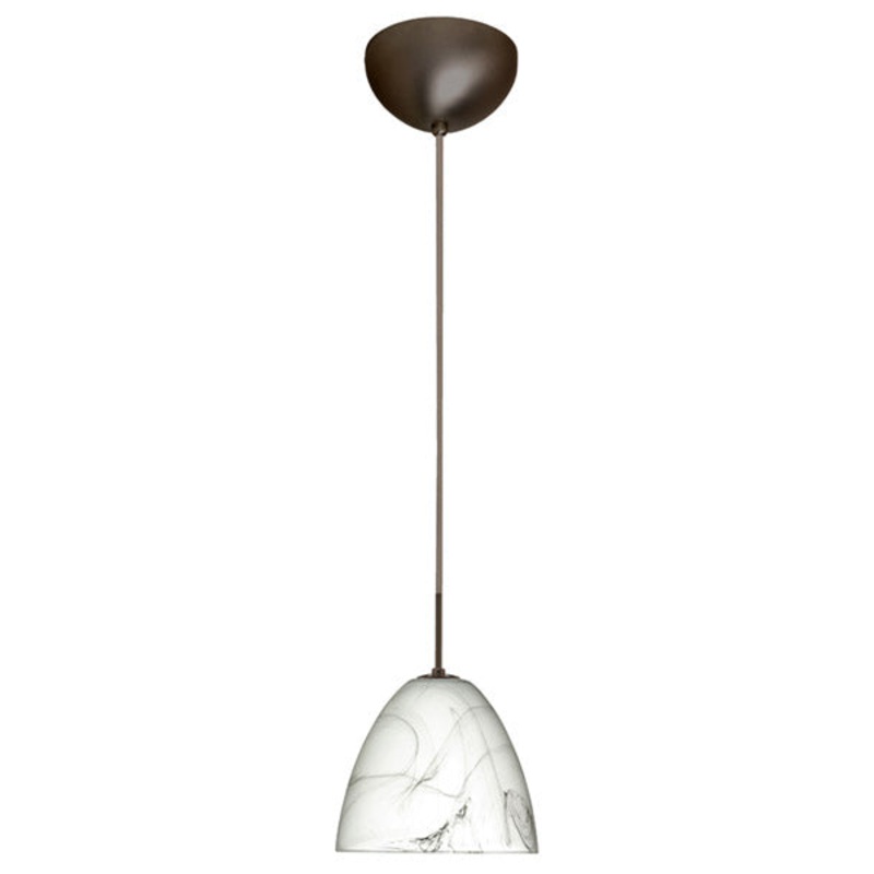 Besa 1JC-4470MG-BR Vila One Light Pendant Bronze