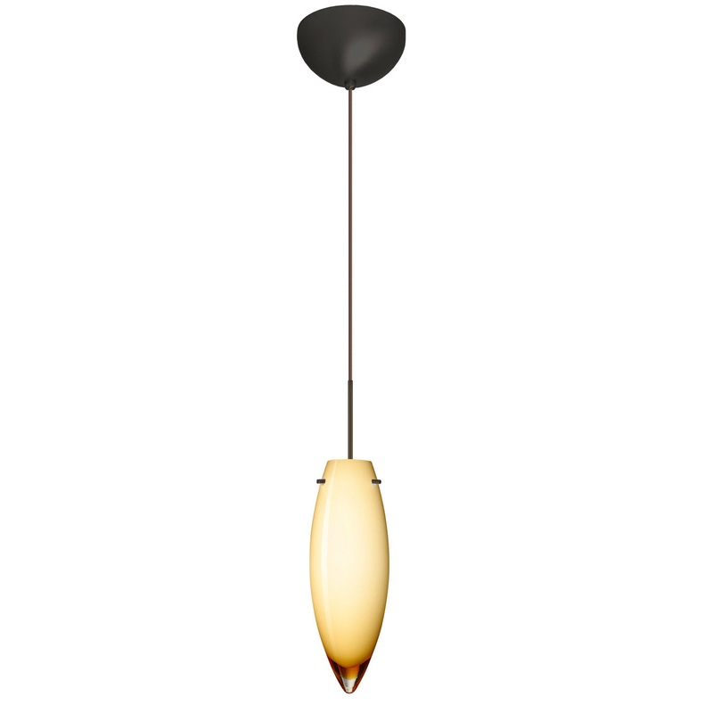 Besa 1XC-4096VG-BR Juliette One Light Pendant Bronze (Discontinued)