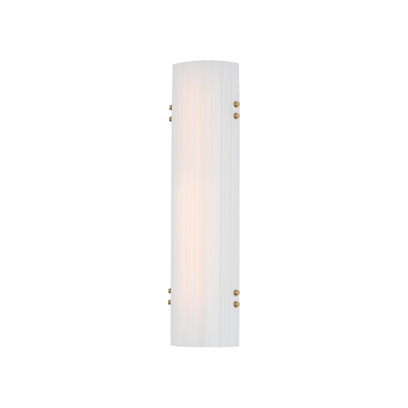 Facets 24″ LED Bath Vanity Natural Aged Brass