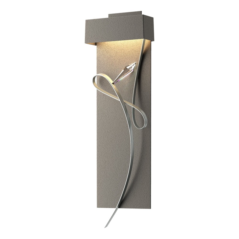 Rhapsody LED Sconce Natural Iron Vintage Platinum