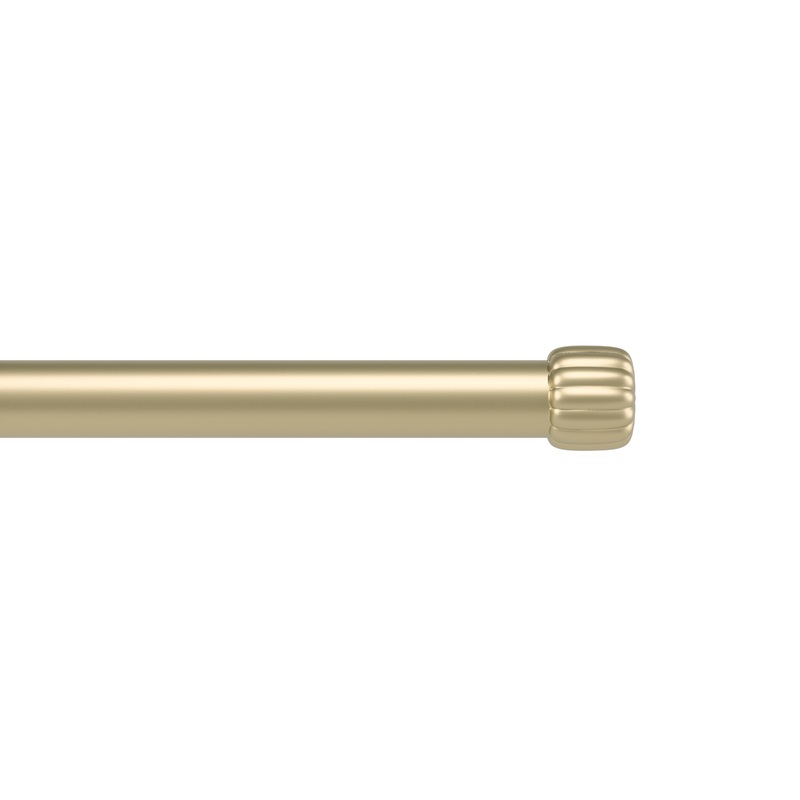 1″ Cleo Curtain Rod Gold