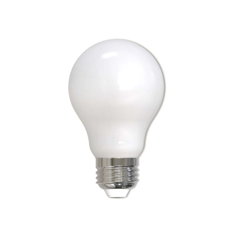 9 Watt A19 Milky, 1100  Lumens, E26 base, 120 Volt Light Bulb by Bulbrite