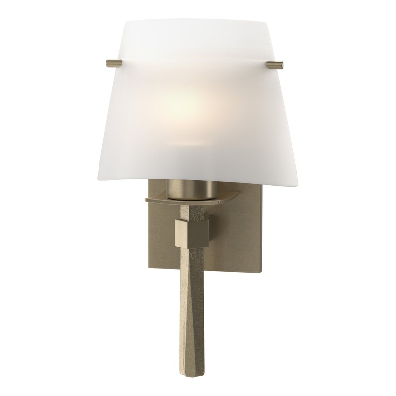 Beacon Hall Half Cone Glass Sconce Soft Gold Opal Glass (GG)