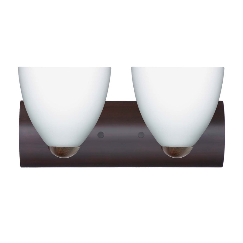 Besa 2WZ-757207-BR Sasha Two Light Wall Sconce Bronze (Discontinued)