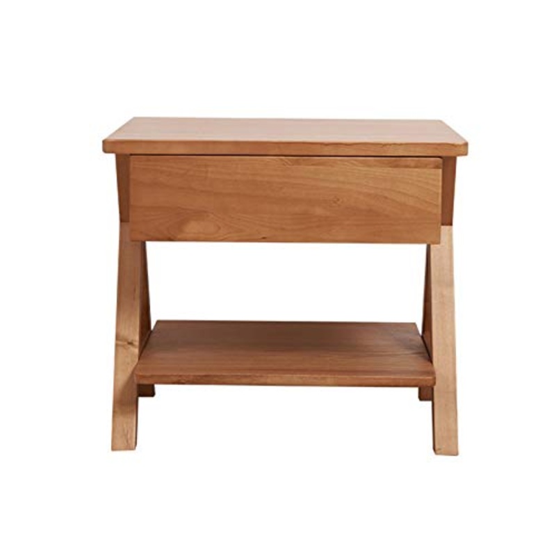 Comodino in Legno, con Cassettiera, Comodino, per Camera da Letto/Soggiorno/Corridoio