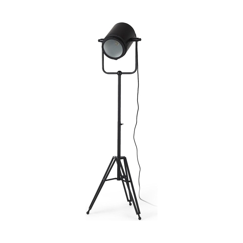 Debdou Floor Lamp Black Metal