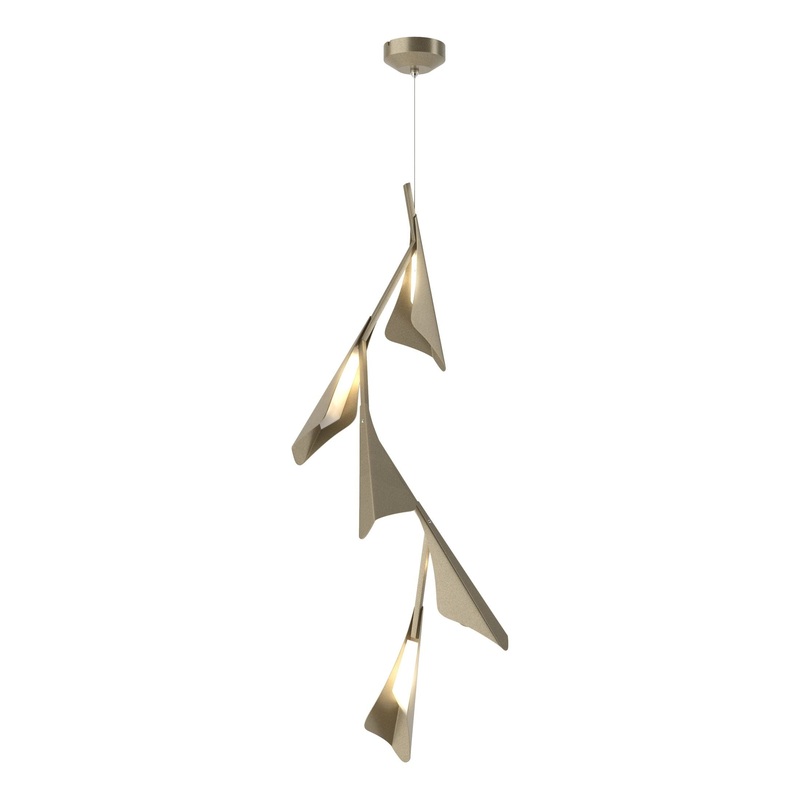 Plume 5-Light LED Pendant Soft Gold Soft Gold