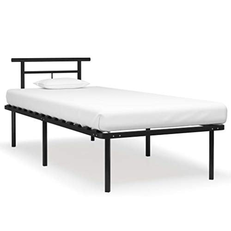SKM Giroletto Nero in Metallo 90×200 cm (14.1kg) Nero-4820