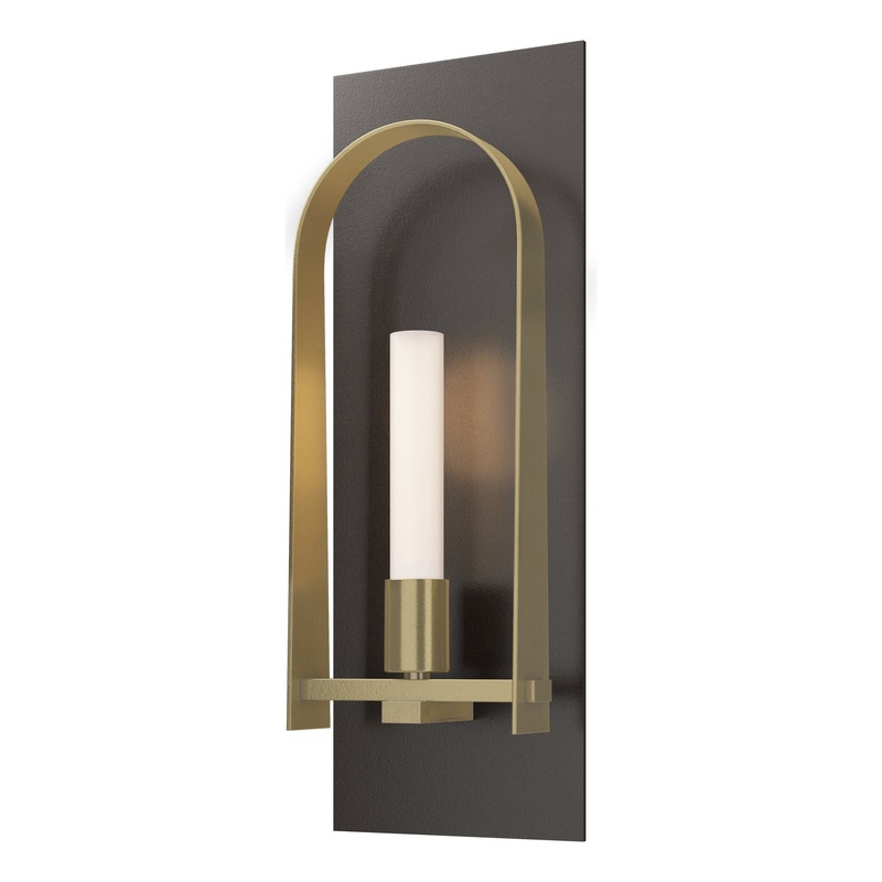 Triomphe 1-Light Sconce Oil Rubbed Bronze Modern Brass