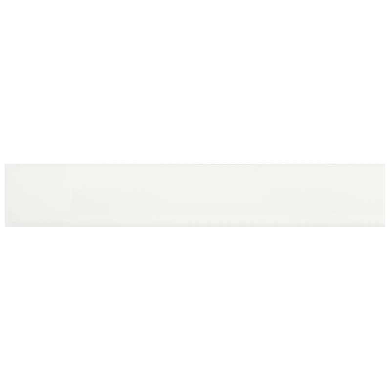 2″ x 12″ Soho Canvas White Matte Glazed Ceramic Tile Wall 2″ x 12″