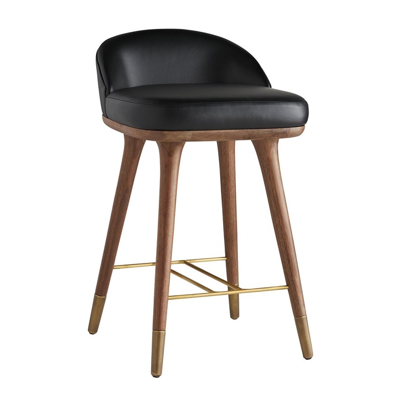 Arteriors 6865 Walsh Counter Stool Black