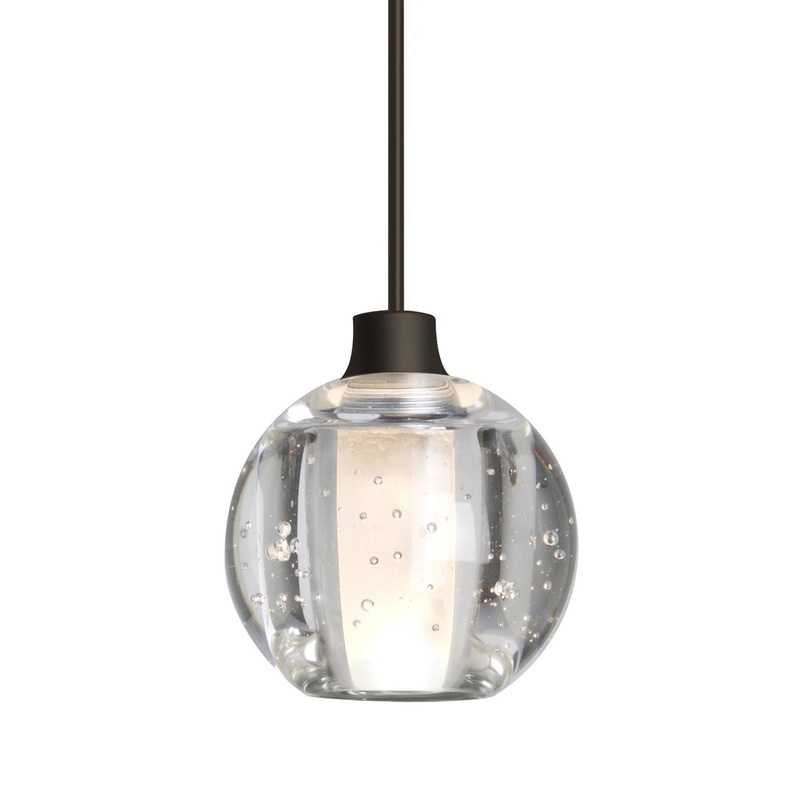 Besa 1XC-BOCA5BB-LED-BR Boca 5 One Light Pendant Bronze