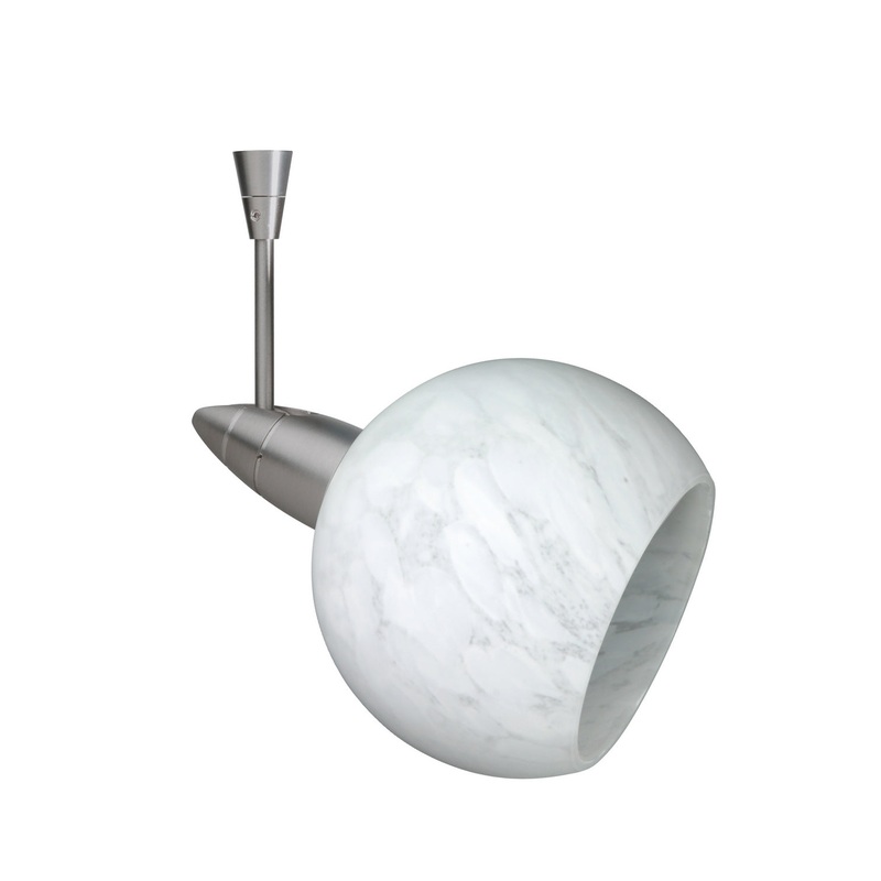 Besa SP-155919-SN Palla One Light Spotlight Satin Nickel