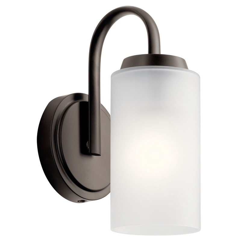Kichler 55085OZ One Light Wall Sconce, Olde Bronze