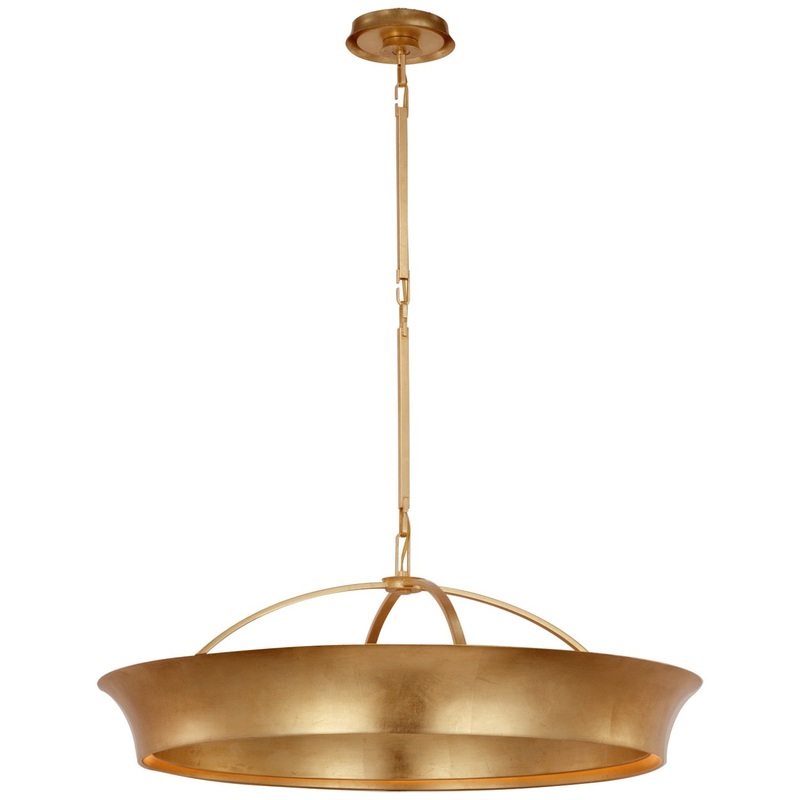 LED Chandelier from the Garland Collection in Gild Finish by Visual Comfort Signature