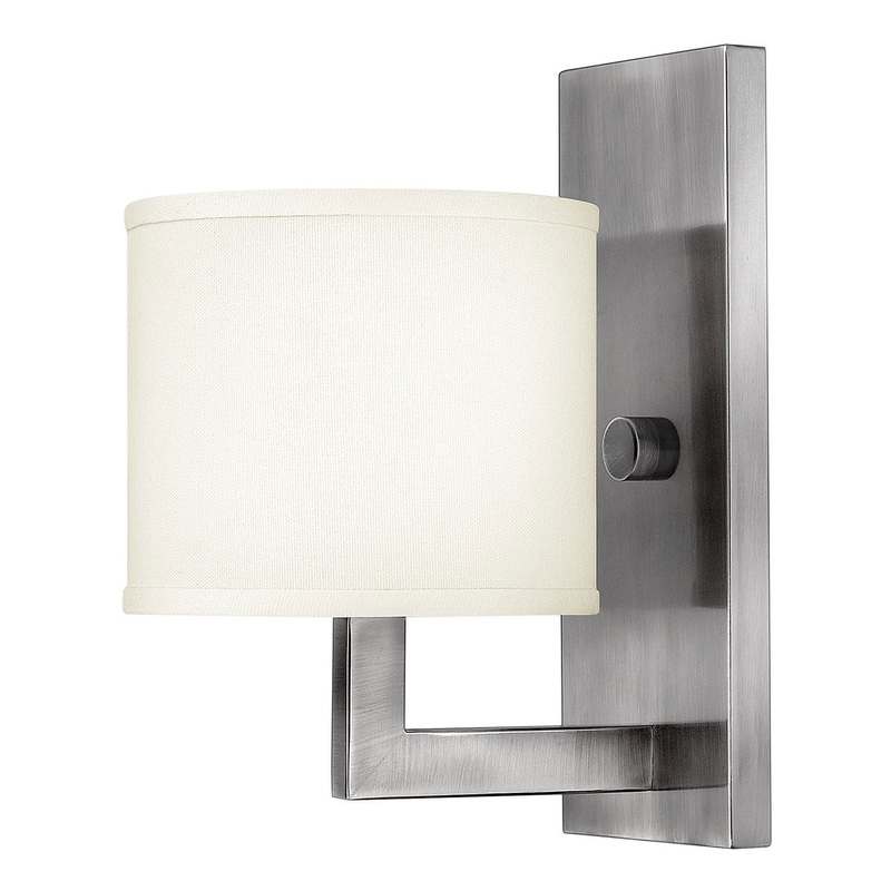 LED Wall Sconce from the Hampton Collection in Antique Nickel Finish by Hinkley
