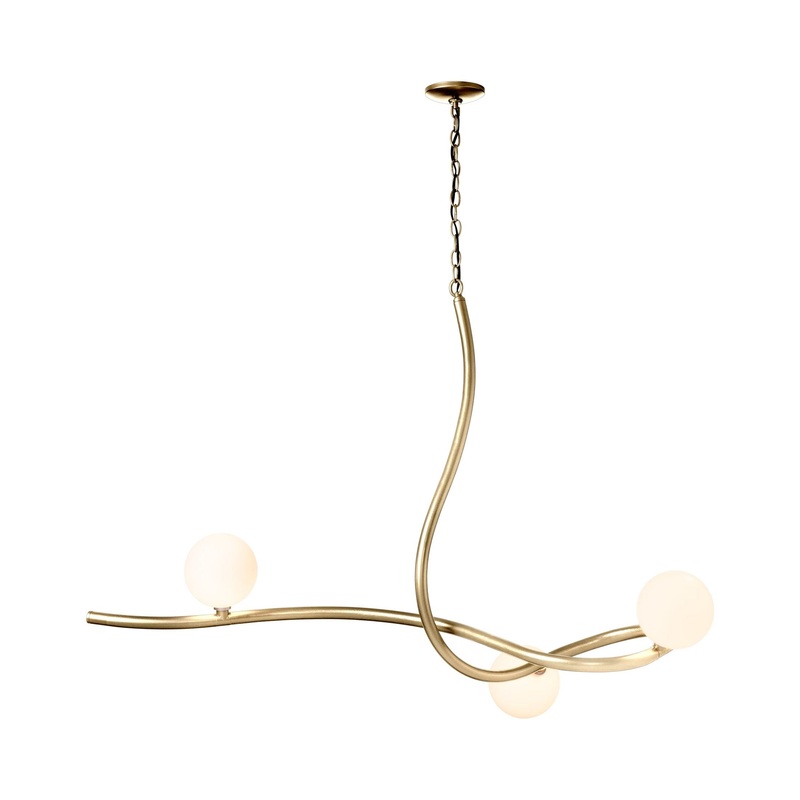 Slide Pendant Modern Brass