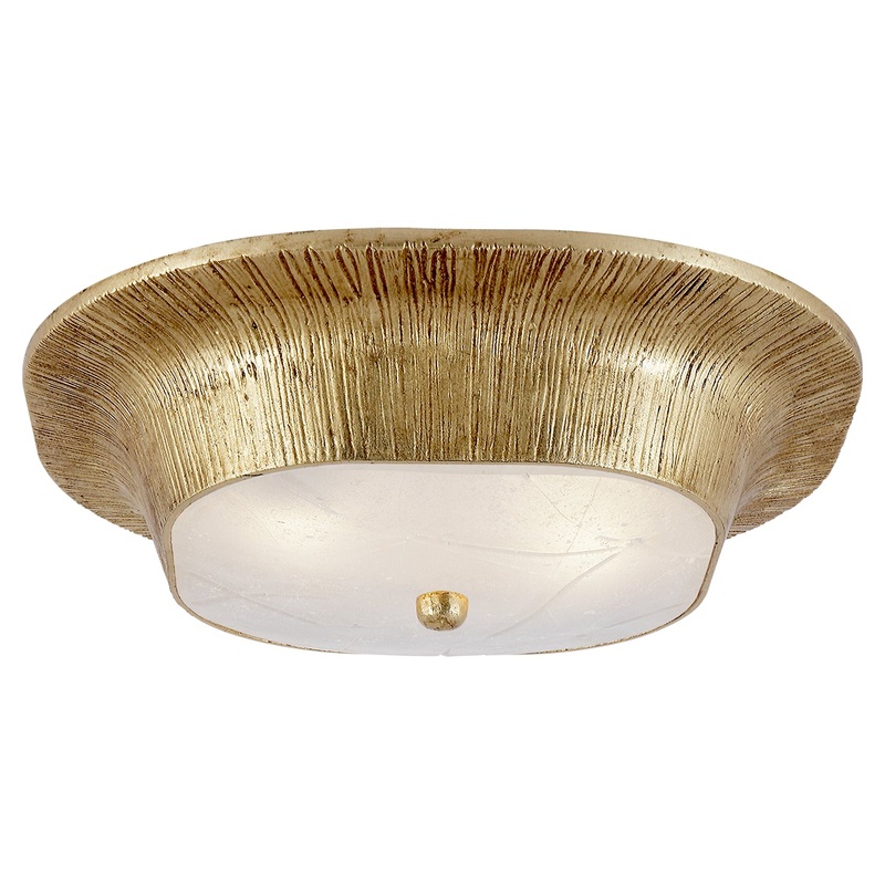 Two Light Wall Sconce from the Utopia Collection in Gild Finish by Visual Comfort Signature