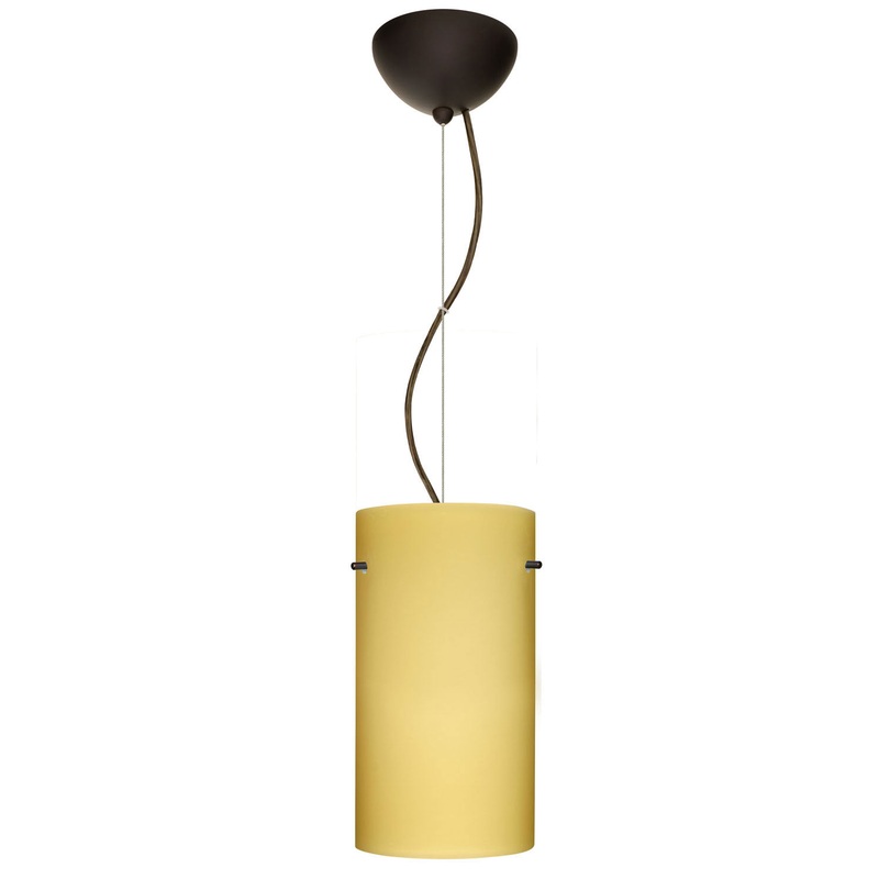 Besa 1KX-4120VM-BR Tondo One Light Pendant Bronze (Discontinued)
