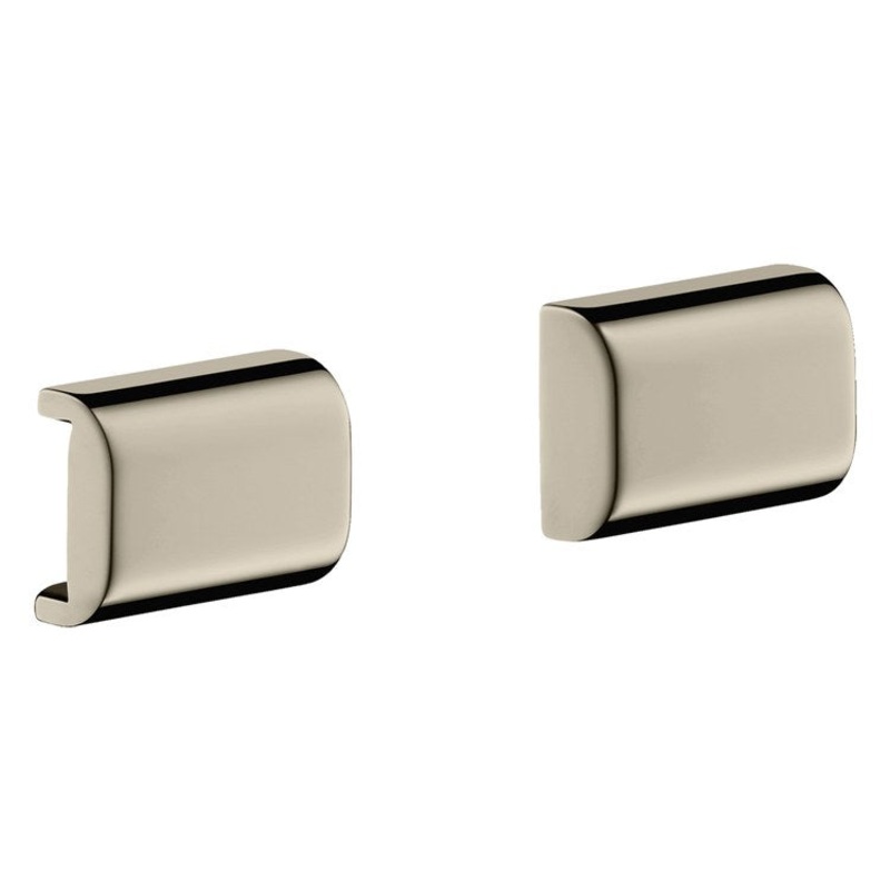 Cover Universal SoftSquare 2 Piece Polished Nickel for Rail 1-5/8 Inch