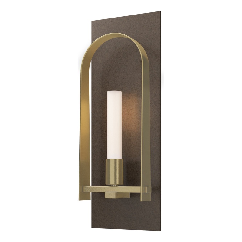Triomphe 1-Light Sconce Bronze Modern Brass