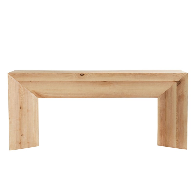 Arteriors 6807 Jenison Console Natural Blonde