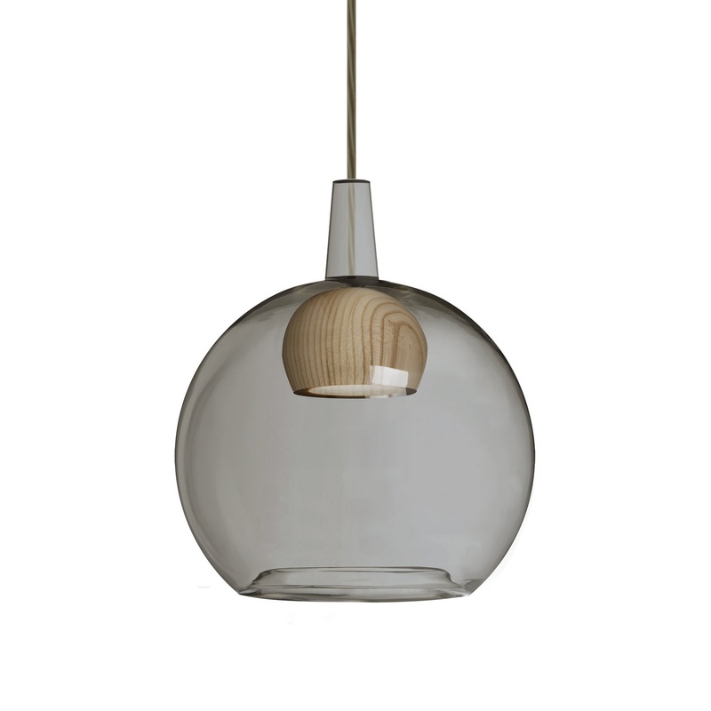 Besa 1JC-BENJISMNA-LED-BR Benji LED Pendant Bronze