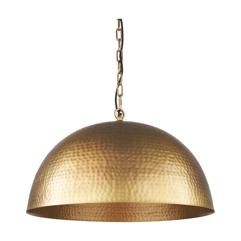 Karina Pendant Brass-tone Metal