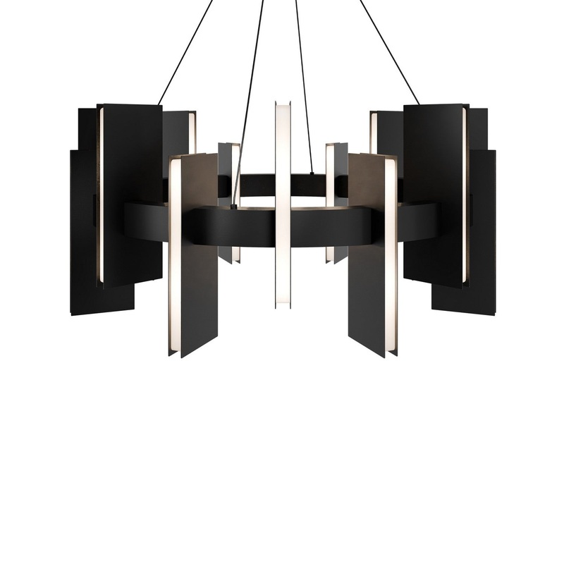 LED Pendant from the Ronan Collection in Black Finish by Modern Forms