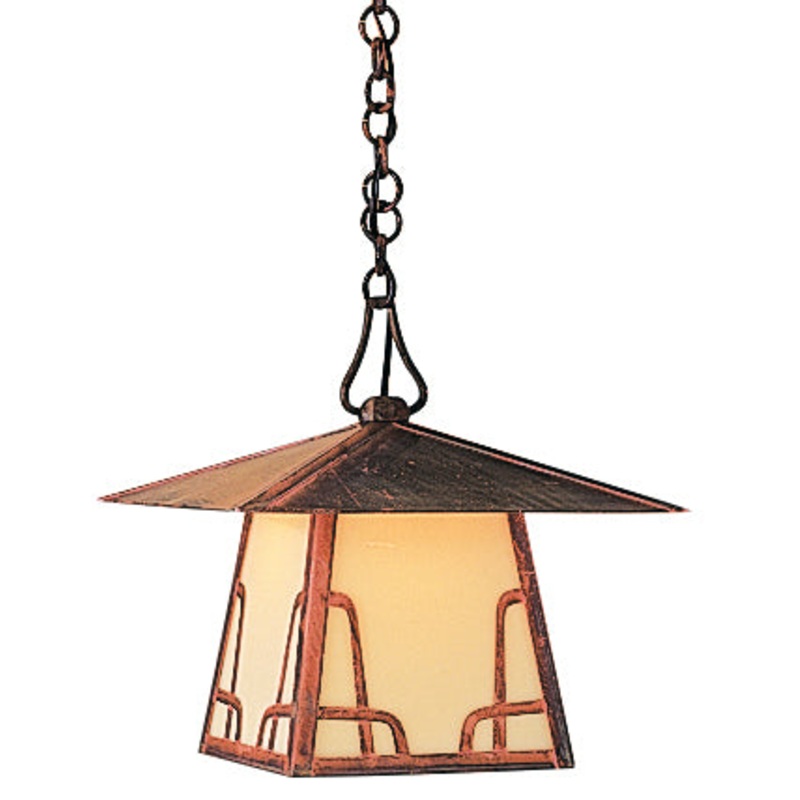 Arroyo CH-12HCR-RC Carmel One Light Pendant Raw Copper