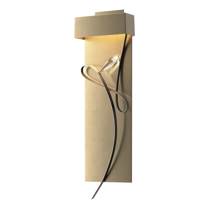 Rhapsody LED Sconce Soft Gold Natural Iron
