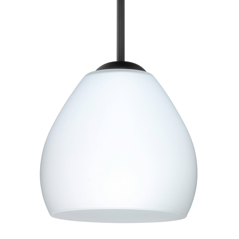 Besa 1BC-412207-BK Besa Bolla Pendant One Light Pendant Black